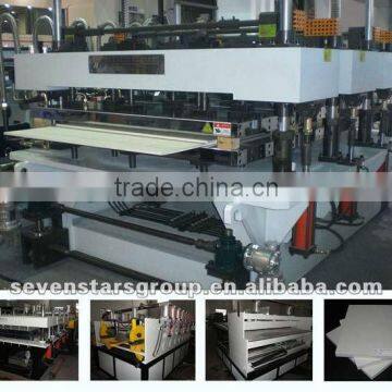 PVC crust foam board production line/making machine