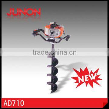 New style gasoline hand earth drill 71cc with CE