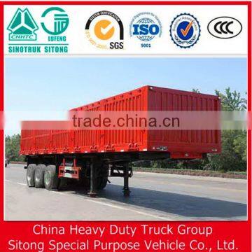 3 Axle Box Van Type Enclosed Cargo Semi Trailer With Siding Curtain photo-4