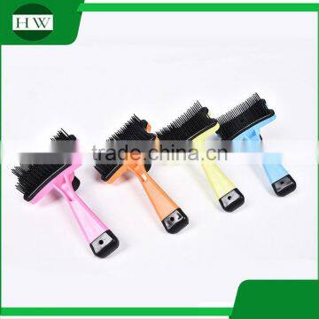 Pet Accessories Tool Multifunction Plastic Cat Dog Pet Bath Massage Hair Removal Grooming Slicker Brush Comb photo-3