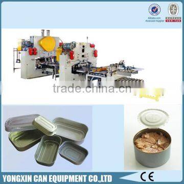 Automatic tinplate tuna fish can making line