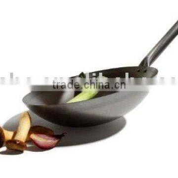 Carbon Steel Unseasoned Chinese Wok