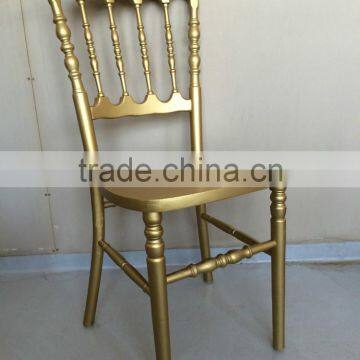 Gold Color Napoleon Wedding Chair, Silla Napoleon photo-3