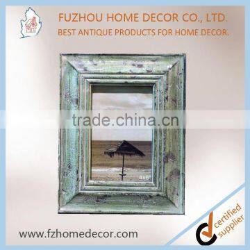 2017 Antique Finished Solid Wood Photo Frames Distressed With Colourful Painting photo-6