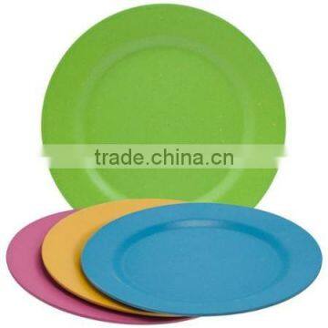 Round Bamboo Fiber Dinner Plate Set photo-2
