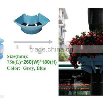 SOL Durable Self-watering Grow Pots Lamp Post Green Modular Vertical Planter photo-4