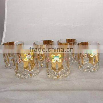Painted Gold Color Liquor Decanter photo-3