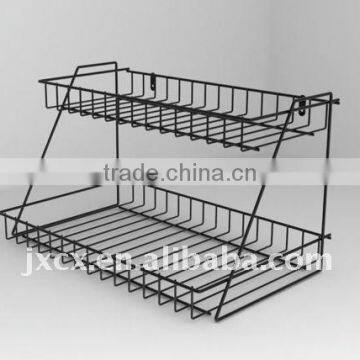 2 tier counter snack rack