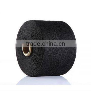 High Quality 100% Pure Black OE Open End Cotton Yarn for Mops photo-2