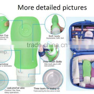Food Grade Silicone Travel Bottle Set photo-4