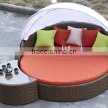 rattan bed