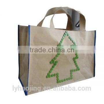 Heavy Weight Kraft Paper Bag / Take Out Paper Bags / Tyvek Paper Carry Bag photo-4