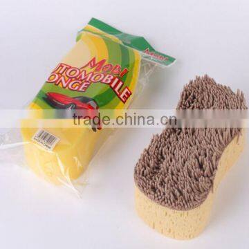 plush fibre sponges/ car washing sponge