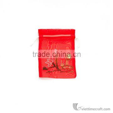 Embroidery Silk Coin Bag, Handmade in Vietnam, Many Unique Pattern photo-5