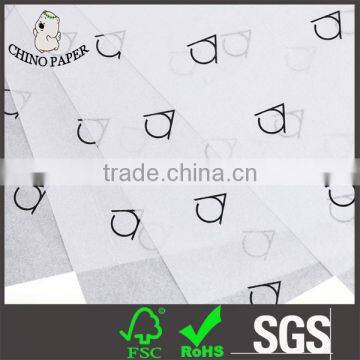 Company Brand Logo Print on White Tissue Paper photo-2