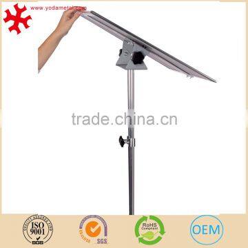 Adjustable Height Tilting Metal Poster Display Stand With Snap Frame photo-5