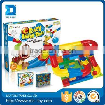 top selling products 2016 rolling ball block toy rolling ball block track toy educational rolling ball