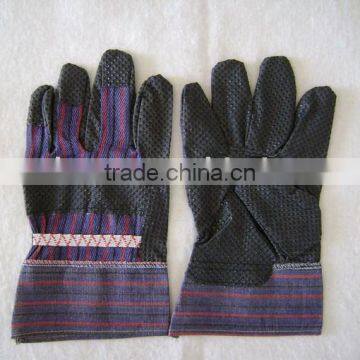 Black PVC Impregnated Working Glove