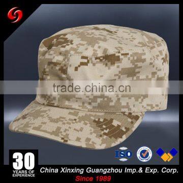 Polyester Cotton Desert Digital Camouflage BDU Soldier Combat Cap Military Army Cap Hat