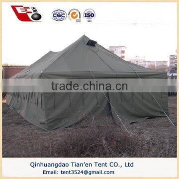 ISO standard canvas army tent for 60 persons