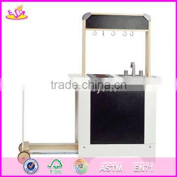 2017 New Design Grand Kids Play Set Wooden Corner Kitchen Toy W10C258 photo-6