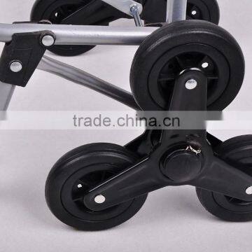 Custom Vegetable Climb Stair Trolley Shopping Bag With Chair photo-5