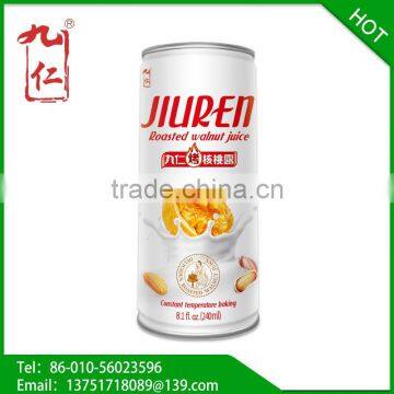 240ml can packaging Jiuren Roasted walnut milk