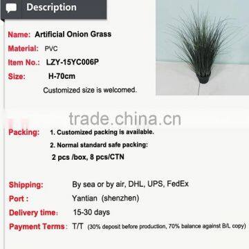 High Quality Artificial Grass With Flowers Auturm Onion Grass Bamboo Grass Arrangement photo-3