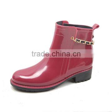 Retail Women Fashion Shoes Chelsea Rain Boots photo-5