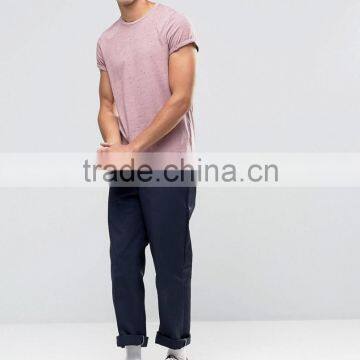 OEM Low Price Custom Cotton Men Gym Clothing Fitness Training Tshirt photo-4