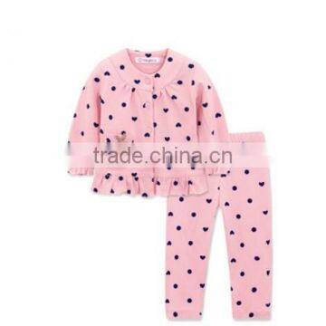 New Design 100% Cotton Pajama Sleepwear for Children,flower Printing Fabric for Pajama Children photo-5