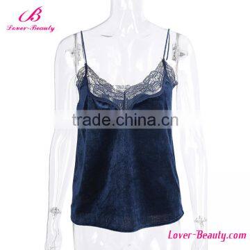 Wholesale Cheap Lace Sexy Crop Lace Tank Top