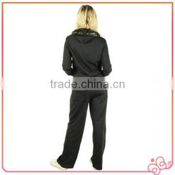 100% Polyester Bulk Wholesale Korea Fashion Ladies Winter Tracksuits photo-6