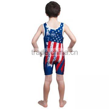 Dry Fit Breathable Wrestling Singlets Could Plus Size photo-4