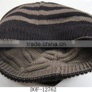 Fashion Most Popular Crochet Acrylic Winter Men Cap