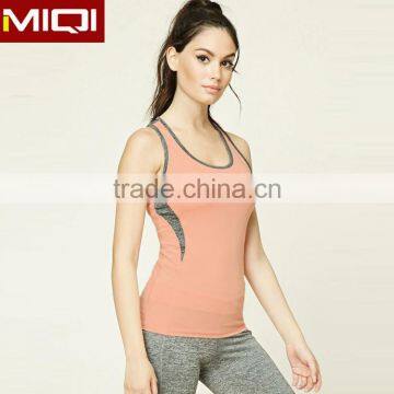 2017 Hot Selling 305gsm-315gsm Oem Popular Ladies Gym Tank Top photo-4