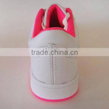 Durable PU Outsole White PU Upper Women Shoe Import photo-5