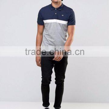 China OEM Manufacturer Summer Casual 180g 100% Cotton Short Sleeve Stripe Mens T-shirt photo-4