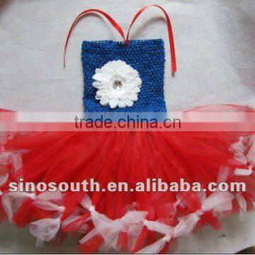 plus size July 4th baby tutu dress