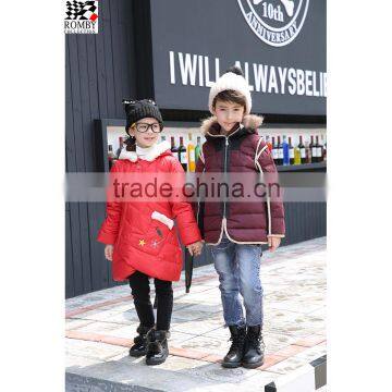 Girls Down Hoodie Warm Outerwear Down Jackets Coats photo-4
