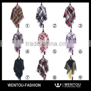 Wholesale Fashionable Tartan Plaid Scarf