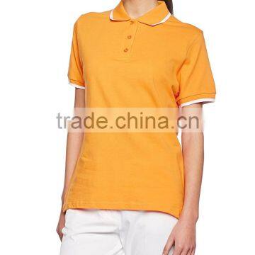 Women's Green,Yellow,Red Tipping Polo Golf Tee Shirt photo-3
