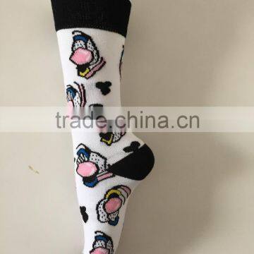 Hot Selling Crew Length Novelty Fashion Fancy Vivid Color Cute Woman Cotton Dress Tube Sock photo-5