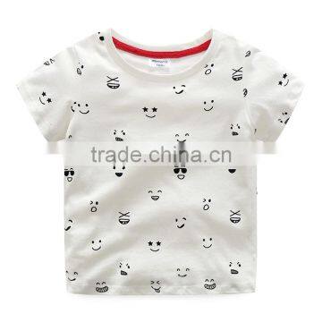 White Grey Full Printed Boys Kids T-shirts Designs photo-5