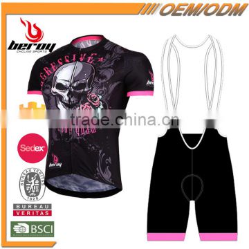 BEROY Custom High Quality Cycling Bib Shorts Set, Cycling Jersey and Bibshorts Kits