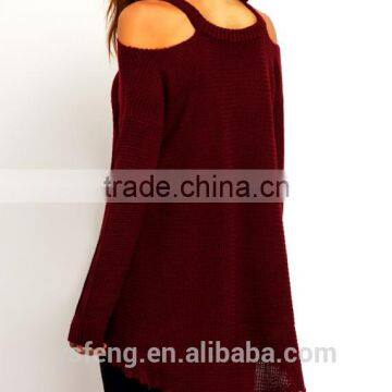 V Neck Girls Fashion Clothing Fancy Womens Sweaters photo-4