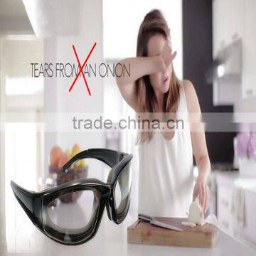 Best Promotion Onion Tear Free Glasses Onion Goggles Chopping Eye Glasses Built In Sponge Kitchen Slicing Eye Protect Tools photo-6