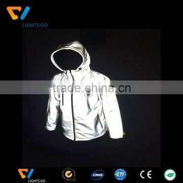 hi vision fashionable 3m motorcycle reflective running jacket