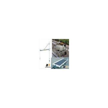road marking machinery truck trailer for loading