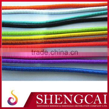 Promotional colored round elastic bungee cord 3mm